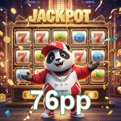 Imagem do slot Jackpot Panda da 76pp com símbolos de panda e jackpots.